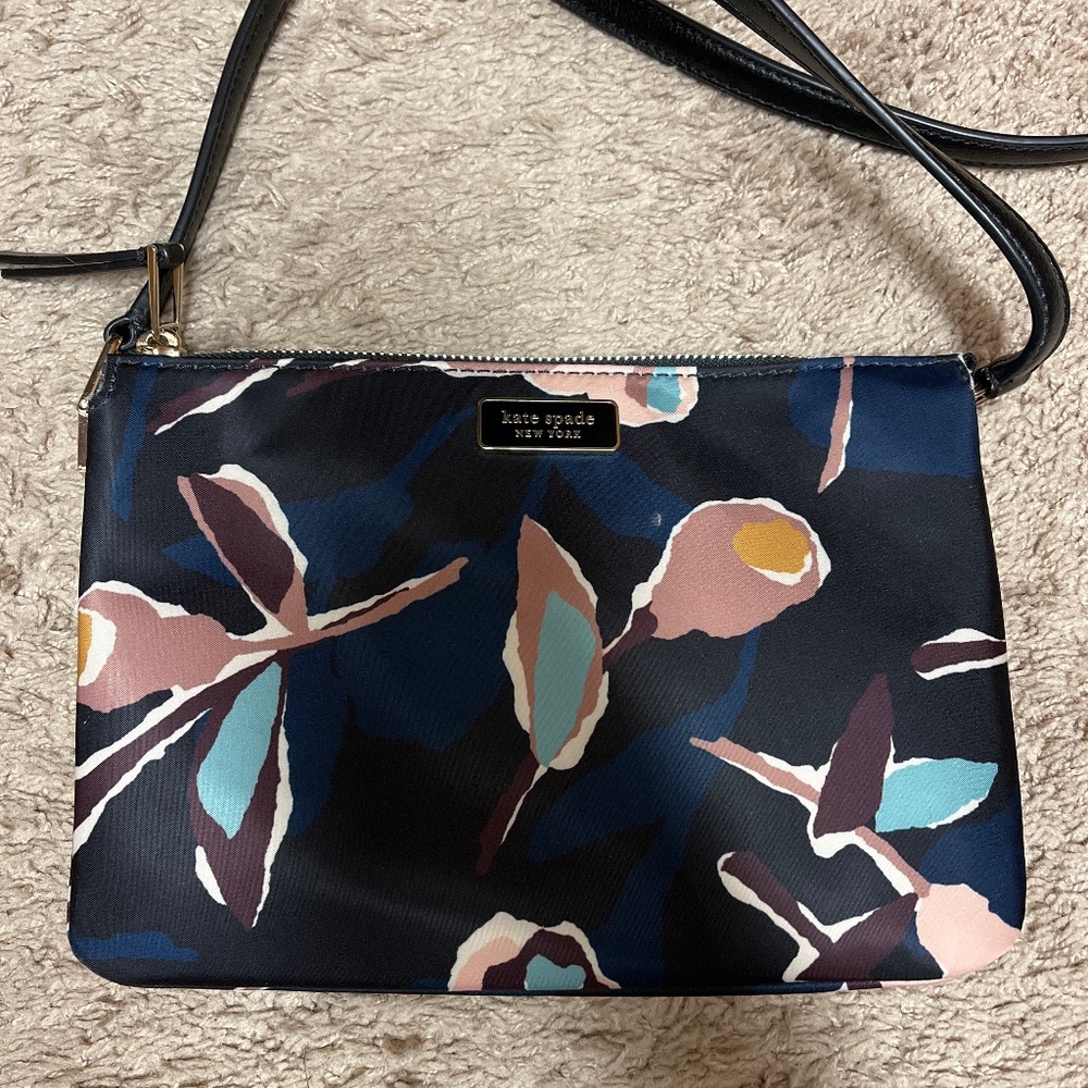 Kate Spade floral small crossbody